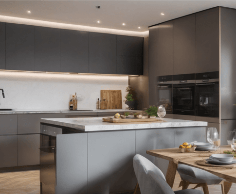 Guía sobre cómo decorar una cocina abierta con isla