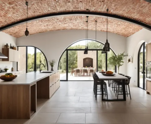 Reformas en Barcelona: transforma tu cocina de 12m2 con bóveda catalana